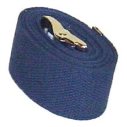 Kinsman Enterprises 80357 Gait Belt with Metal Buckle, 2" Width, 60" Length, #5 Blue