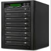 BestDuplicator Pro HD Series - 7 Target External Disc DVD/CD Duplicator Built-in 500GB Hard Disk Drive & 24X Burners view 2