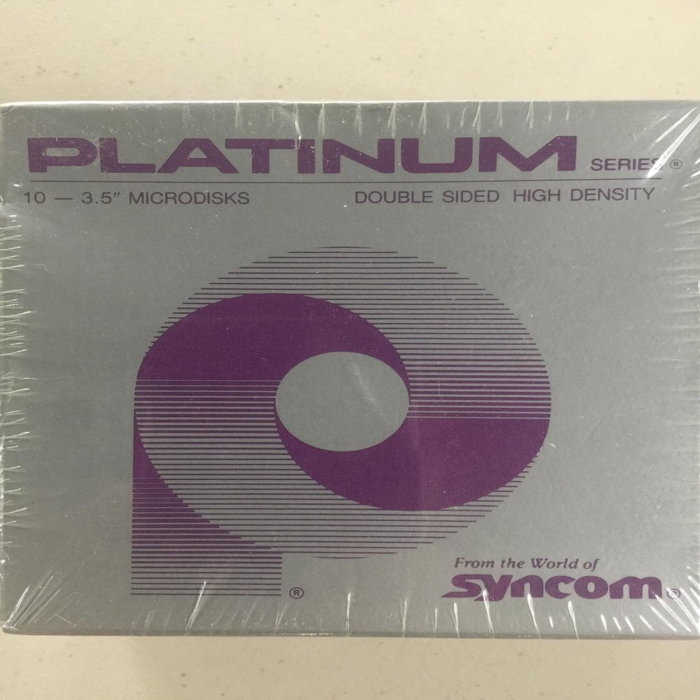 Platinum Series 10-3.5" Micro Disk Double Sided High Density