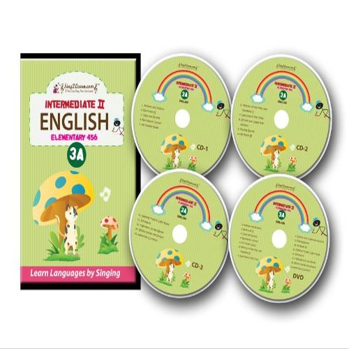 Sing2Learn English-3A-combo Intermediate 2 English DVD-CD-HB 301-315