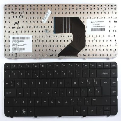 Keyboards4Laptops UK Layout Black Replacement Laptop Keyboard Compatible with HP Pavilion G6-1008TX