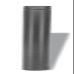 PelletVent Pro 4" Pellet Chimney Straight Black Pipe - 24"