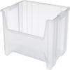 Akro-Mils 13017 Stack-N-Store Heavy Duty Stackable Open Front Plastic Storage Container Bin, (15-Inch x 20-Inch x 12-1/2-Inch), Clear, (3-Pack) view 1
