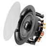 OSD Audio 6.5" in Ceiling Speaker Pair 150W, Trimless Magnetic Grille, Pivoting Tweeter, Paintable Grille ACE640 view 1