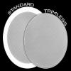 OSD Audio 6.5" in Ceiling Speaker Pair 150W, Trimless Magnetic Grille, Pivoting Tweeter, Paintable Grille ACE640 view 2