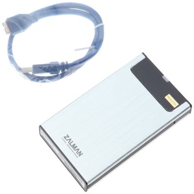 ZALMAN ZM-HE130-SLJ USB 3.0 Connection External Case for 2.5" SATA Hard Drive Silver