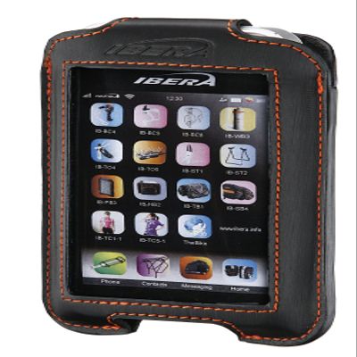 IBERA IB-PB3 iPod/iPhone Case for Bicycles, Can Be Attached to Q1, Q2, Q4