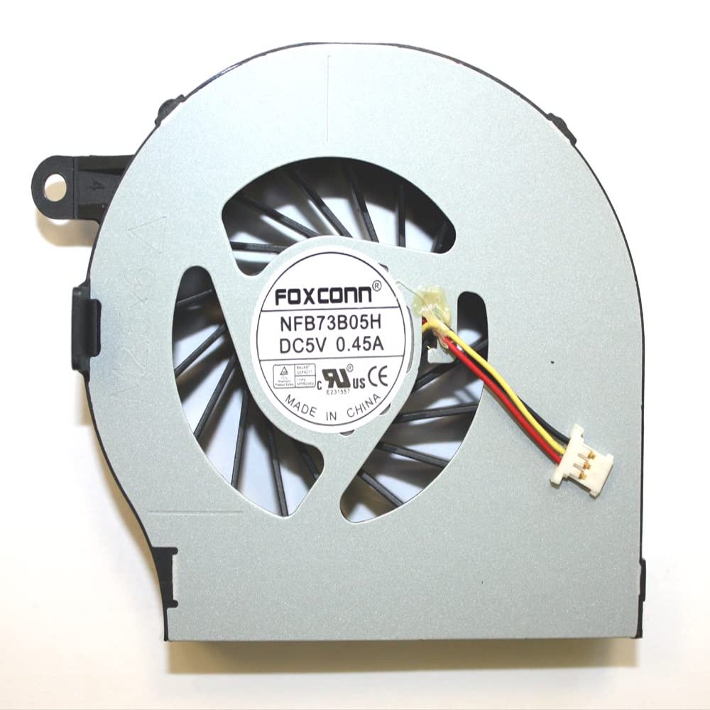 Power4Laptops Version 2 (Please Check The Picture) Replacement Laptop Fan 3 Pin Version Compatible with HP G62-a04SA