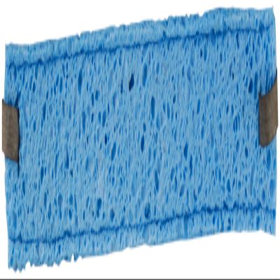 Occunomix SBR100 Traditional Absorbent Cellulose Sweatband, Blue (Pack of 100)