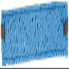 Occunomix SBR100 Traditional Absorbent Cellulose Sweatband, Blue (Pack of 100) view 1