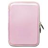 eBigValue Pink Smooth Carbon Fiber Durable Slim Protective Eva Storage Cover Cube Carrying Case with Mesh Pocket for Kindle Fire Full Color 7 inch, Wi Fi and an Hand Strap Key Chain and Earbuds view 2