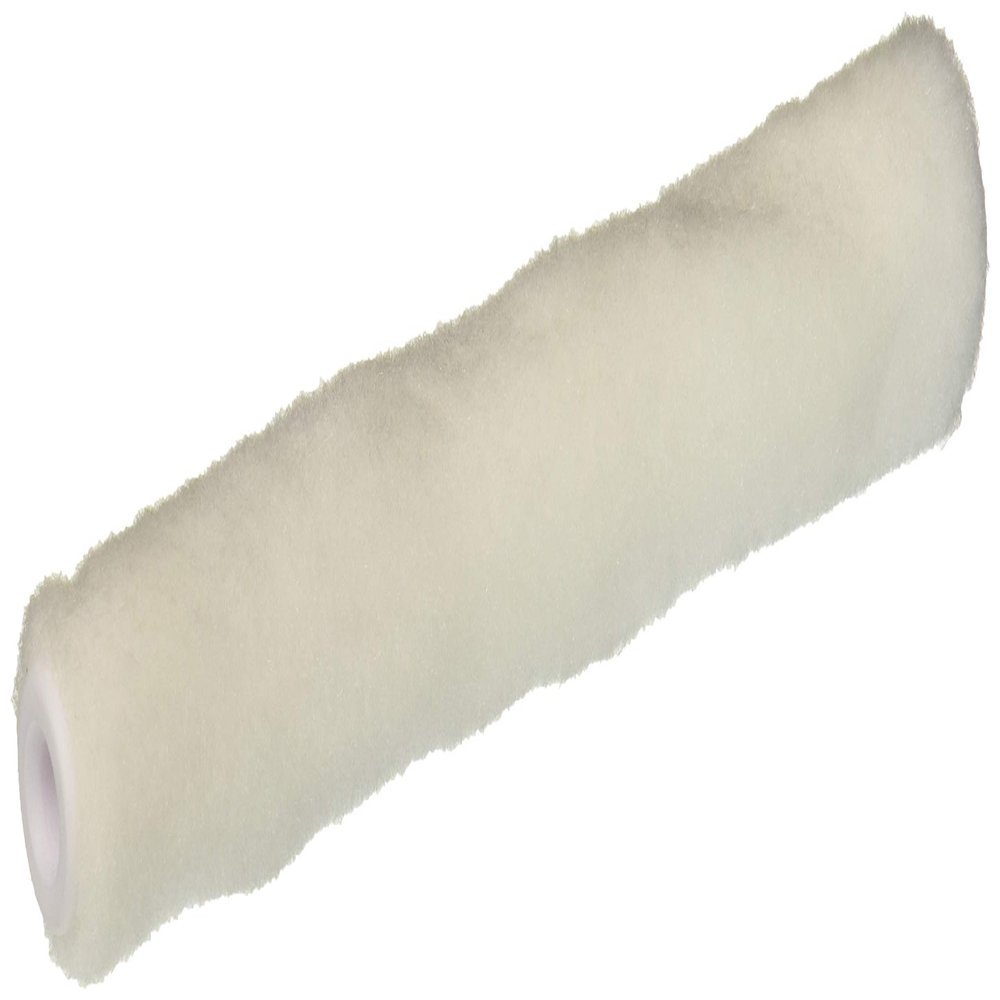 WHIZZ 44314 6-1/2" White flex Woven 1/4" Nap Mini roller 2Pk