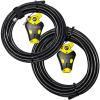 Master Lock - Two Python Adjustable Cable Locks Keyed Alike, 1-20ft, 1-30ft, 8413KACBL-2030 view 1