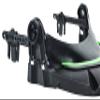 MSA 10115730 V-Gard Frame - General Purpose Applications, Fits Cap-Style Hard Hats, Black, High Density Polyethylene (HDPE), Includes Replaceable Debris Control Attachment, Durable & Reusable view 3