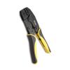 TITAN 11477 Ratcheting Wire Terminal Crimper Tool for Insulated Terminals, Fixed Jaw Crimper view 1