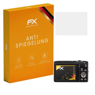 atFoliX Screen Protector compatible with Nikon Coolpix S3100 Screen Protection Film, anti-reflective and shock-absorbing FX Protector Film (3X)