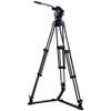 Acebil P-20GX Professional Tripod System with QR Video Pan Head, T750 Aluminum Tripod, GS-3 Ground Spreader, Supports 13.2 lbs., Max Height 63" view 1