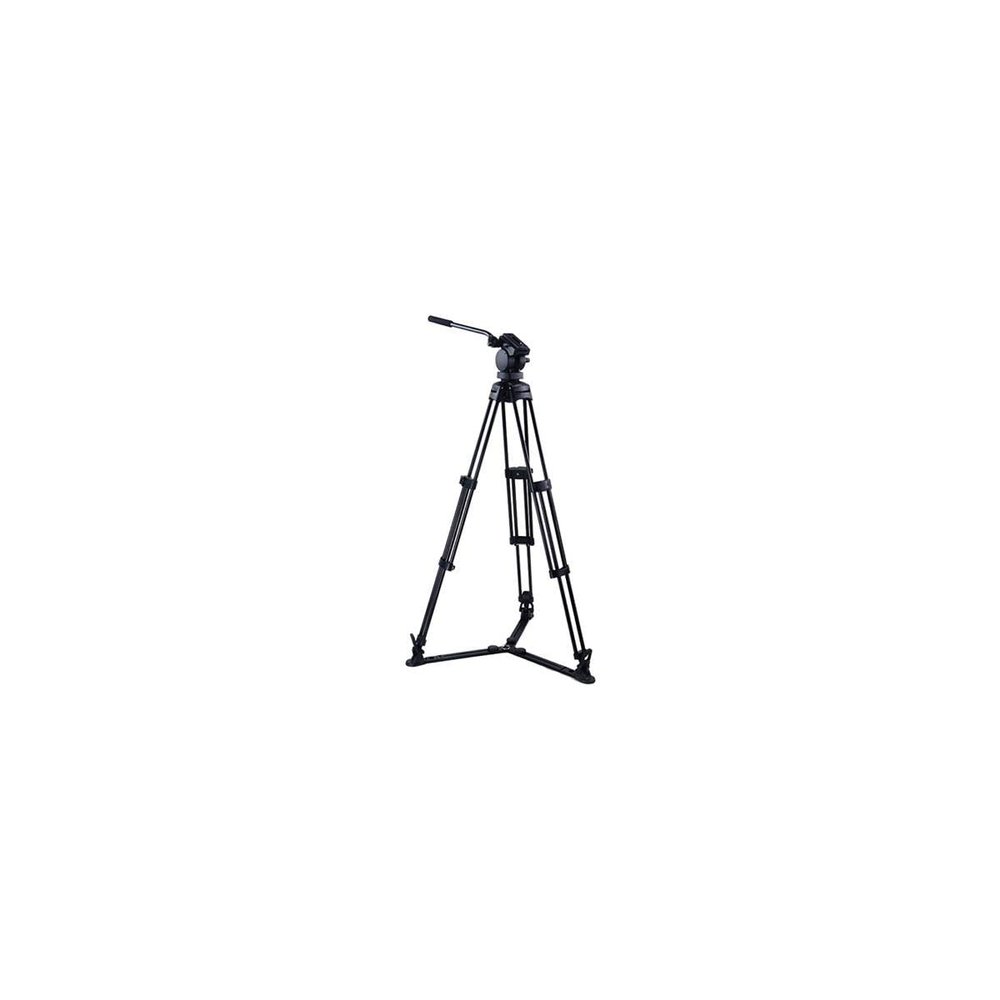 Acebil P-30GX Professional 2-Section Aluminum Tripod with H30 Fluid Head and GS-3 Ground Spreader