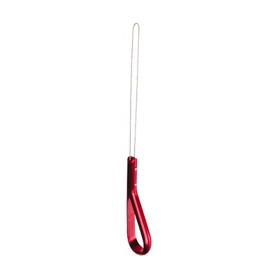 Jonard Tools JIC-2257M Metal Wire Loop Puller with Red Anodized Aluminum Handle, 8-1/2" Length