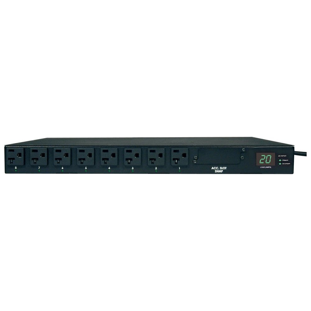 PDU METERED 1.9KW 120V 20A ATS