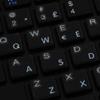 4Keyboard Apple Italian Stickers for Keyboard with White Lettering Transparent Background for Desktop, Laptop and Notebook view 4