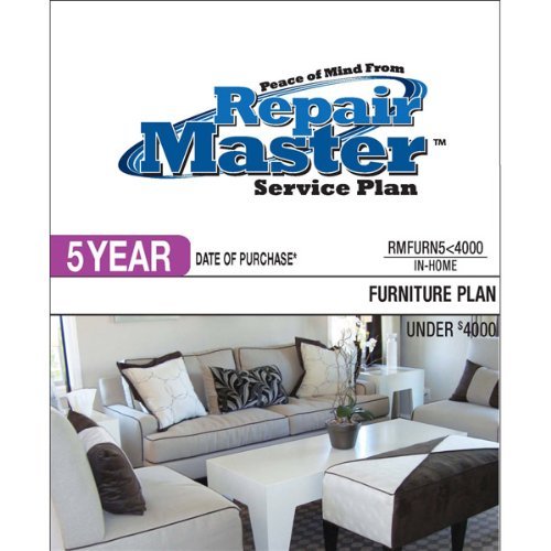 Repair Master 5-Yr Date of Purchase Furniture Plan - Under $4000