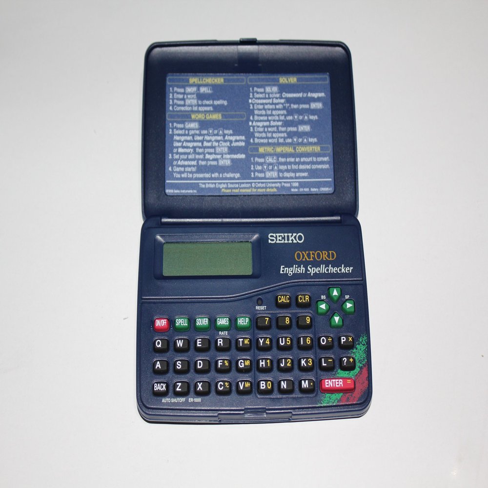 Seiko Oxford English Spell Checker Er-1000