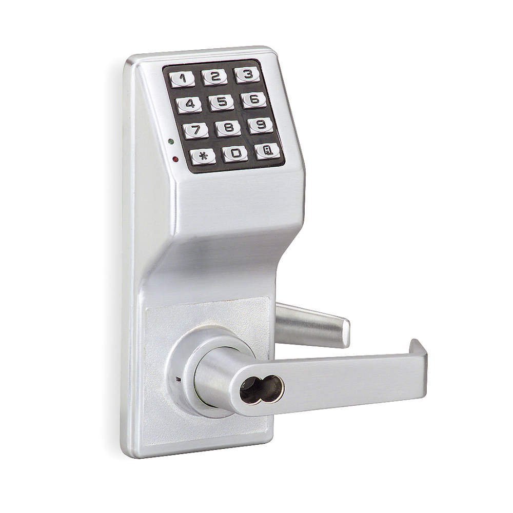 Alarm Lock DL2700WPIC-R US26D DL2700WIC 26D R Satin Chrome, Non Handed, Zinc Alloy