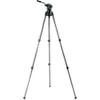 Acebil i-705DX Tripod System with RMC-P3PL Zoom Control Handle, 9 lb Load Capacity, 62" Max Height view 2