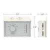 White-Rodgers Mercury-Free Mechanical Thermostat, 1F56N-444 view 4