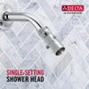 Delta Faucet Single-Spray Shower Head, Chrome 52652-PK view 3