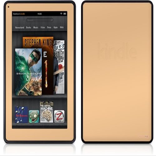 WraptorSkinz Amazon Kindle Fire (Original) Decal Style Skin - Solids Collection Peach