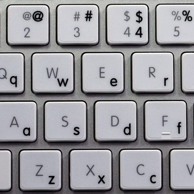 Apple English (Lower CASE) Sticker for Keyboard with Black Lettering Transparent for Desktop, Laptop and Notebook
