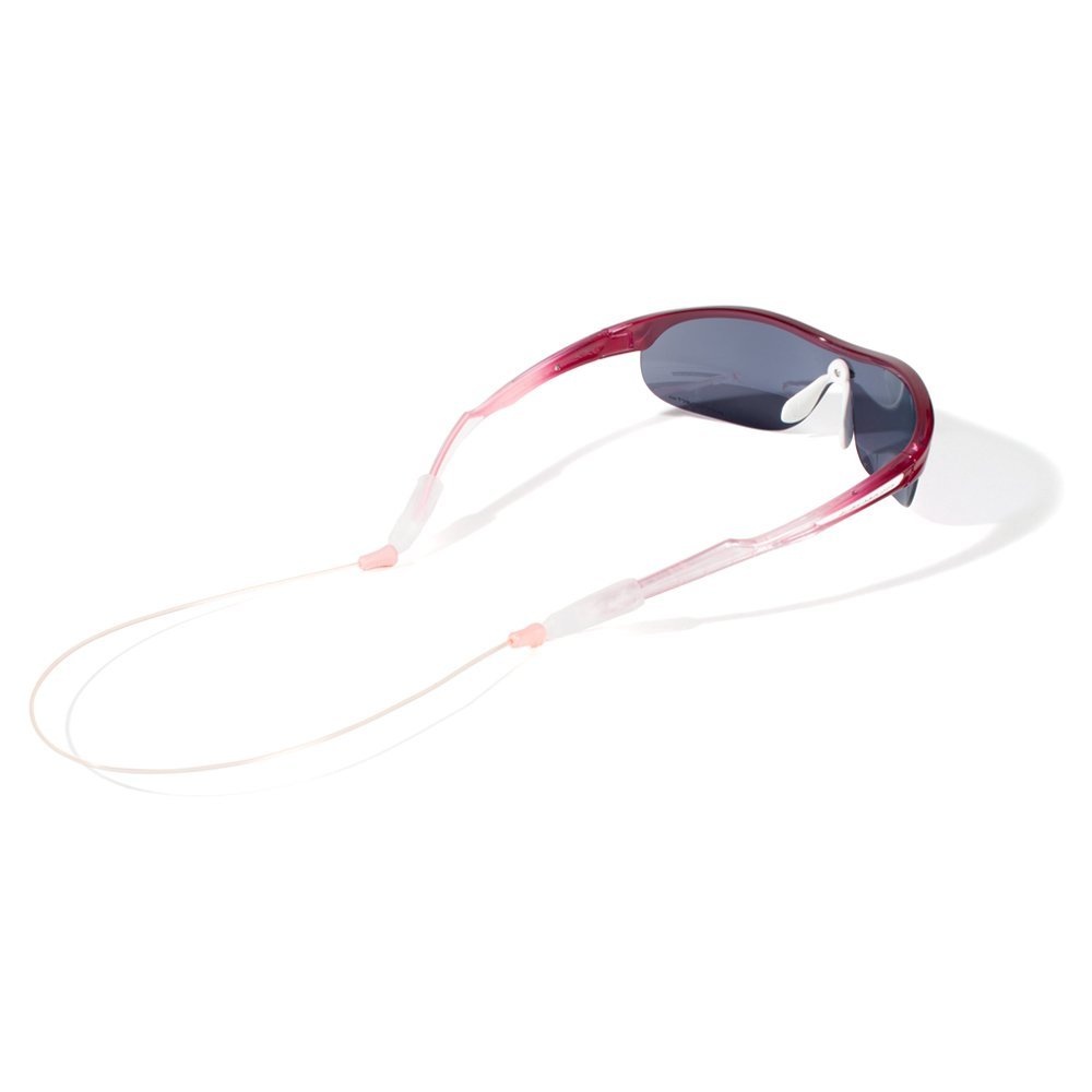 Croakies Unisex Adult Arc Monofilament System Eyewear Retainer (Arc Mono Pink, 16-Inch)