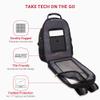 SwissGear 1900 ScanSmart 17 Laptop Backpack Black  Reflective Tech Backpack with ScanSmart Compartment  Multiple Organizer Pockets & RFID Scan Blocking Technology view 2