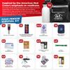 First My Family All-in-One 4 Person, 72 Hour Emergency Survival Kit for Fires, Earthquakes, Hurricanes, Floods, Tsunami and Other Disasters - Premium Black Backpack view 4