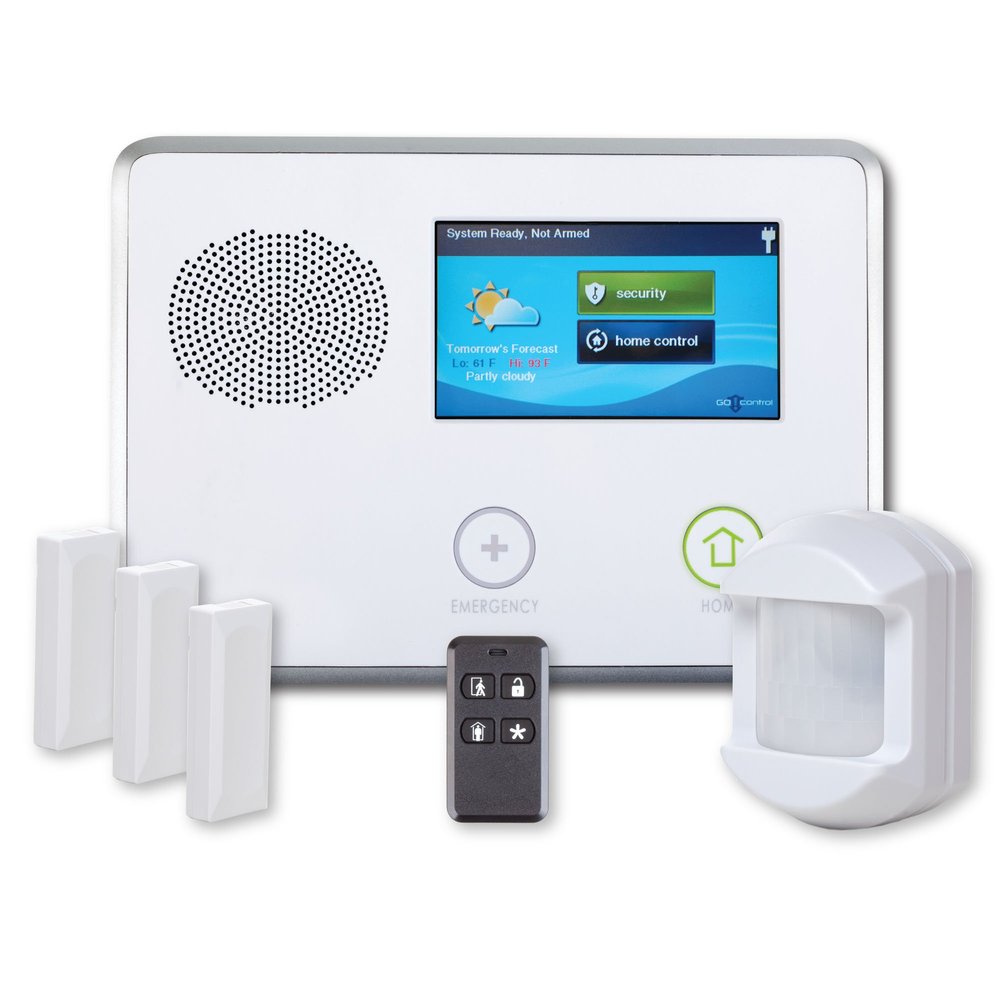 2GIG-CNTRL2-KIT5W Go!Control Panel Wireless Alarm Kit for AT&T GSM