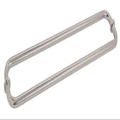 CRL BM30X30SN Satin Nickel 30" BM Series Back-to-Back Tubular Towel Bars with Metal Washers