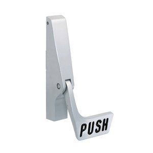 Jackson 30985628 Satin Aluminum Body and Paddle Assembly for Left Hand Reverse 1085P Series Concealed Vertical Rod Exit Device