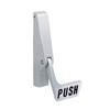 Jackson 30985628 Satin Aluminum Body and Paddle Assembly for Left Hand Reverse 1085P Series Concealed Vertical Rod Exit Device view 1