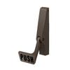 Jackson 30984313 Dark Bronze Body and Paddle Assembly for Right Hand Reverse Bevel 1085P Series Concealed Vertical Rod Exit Device view 1