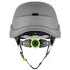 LIFT HRX-22YE2 - RADIX Non-Vented Safety Helmet Hard Hat (Gray) view 2
