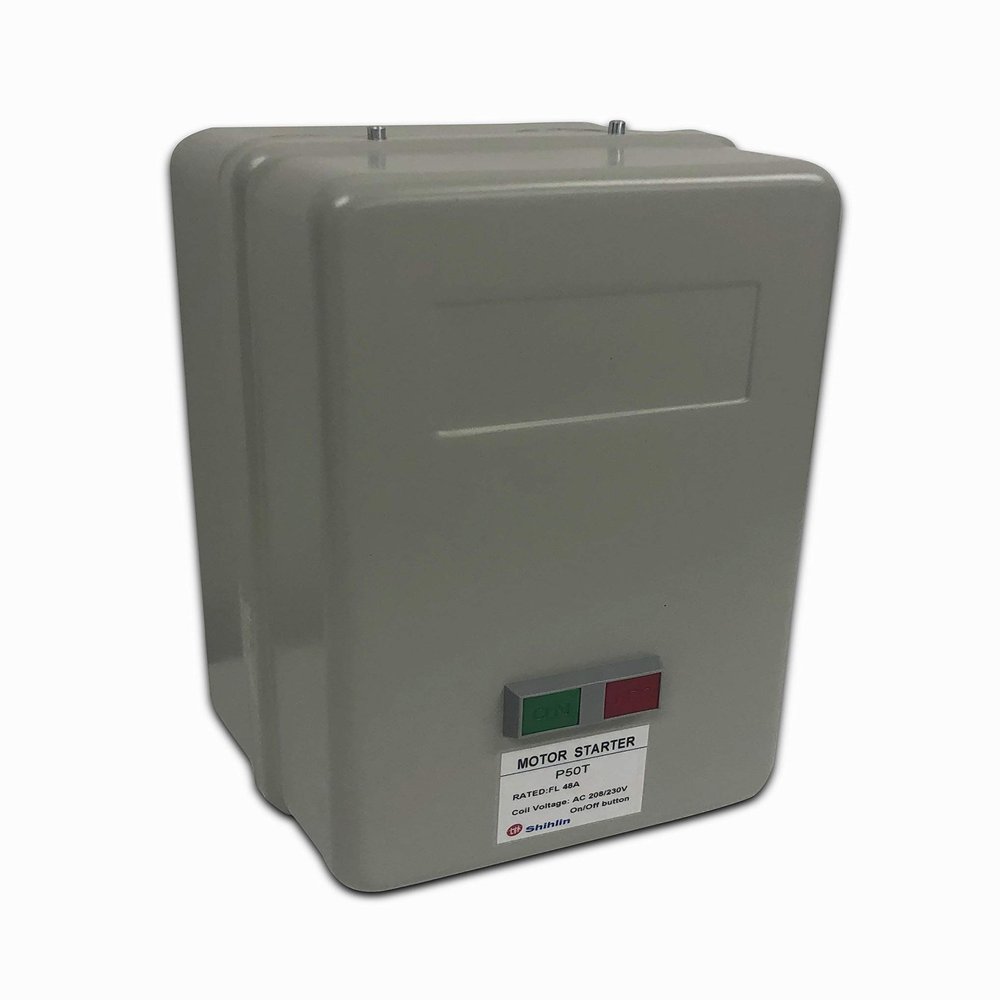 New Magnetic Motor Starter Control for electric motor w/ push button on/off 7.5hp 1ph 230V definite purpose 40 amp