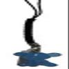 Pokemon BW3 Netsuke Strap Charm Figures ~1.5" - Cubchoo (Transparent) view 1