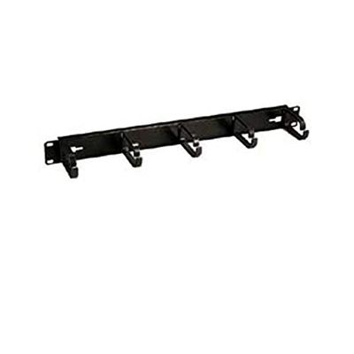 SF Cable Rackmount Cable Management Panel with 5 D-Rings (1U) for 19" Standard Rack