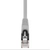 SF Cable Cat5e Shielded (STP) Ethernet Network Cable, 26AWG 4pair Stranded Copper Wire, RJ45 Plug, 350MHz, 25ft, Gray view 2