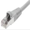 SF Cable Cat5e Shielded (STP) Ethernet Network Cable, 26AWG 4pair Stranded Copper Wire, RJ45 Plug, 350MHz, 25ft, Gray view 3