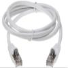 SF Cable Cat5e Shielded (STP) Ethernet Network Cable, 26AWG 4pair Stranded Copper Wire, RJ45 Plug, 350MHz, 25ft, Gray view 4