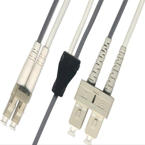 100M LC-SC Duplex Armored Multimode 62.5/125 Fiber Optic Cable