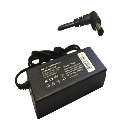 Power4Laptops AC Adapter Laptop Charger Power Supply Compatible with Sony Vaio VGN-NW150J
